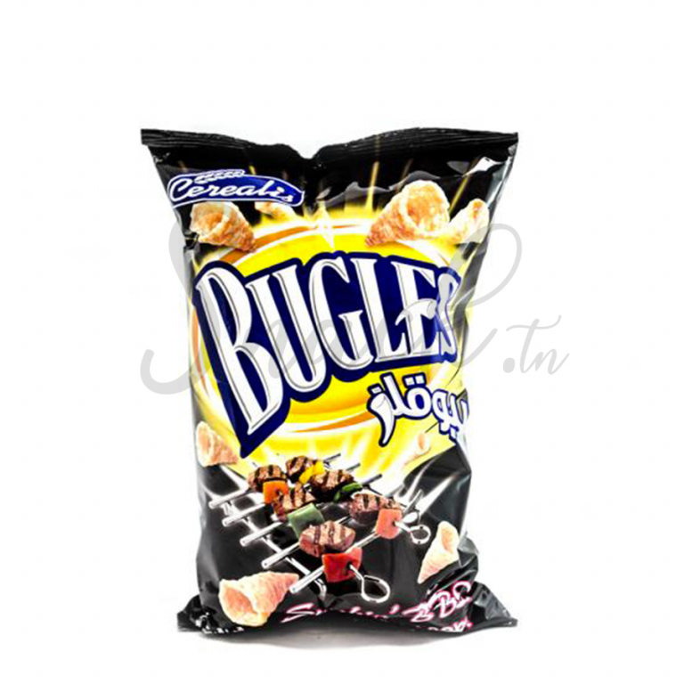 Céréalis Bugles smoking barbecue 75g Snack.tn Première vitrine