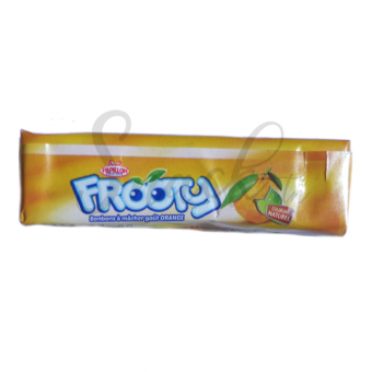 Papillon Frooty chewy candy orange flavour 25g