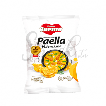 Gurma flavored chips paella valenciana 70g