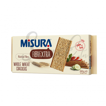 Misura whole wheat crackers 385g