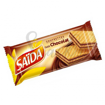 Saida gaufrettes goût chocolat