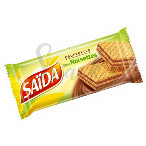 Saida gaufrettes goût noisettes
