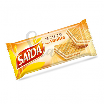 Saida gaufrettes goût vanille