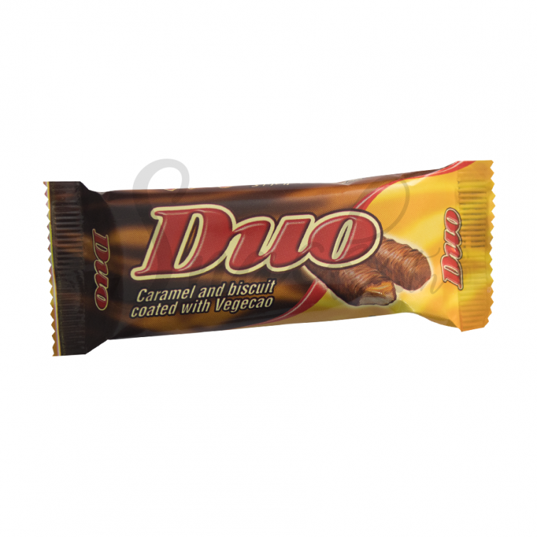 Duo Caramel & Biscuit enrobés de vegecao 28g - Snack.tn | Première ...