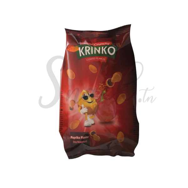 Krinko Coated Peanuts Paprika Flavour 80g