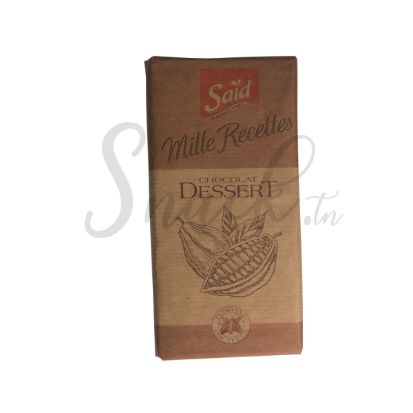 Saïd Mille Recettes Chocolat Dessert 100g